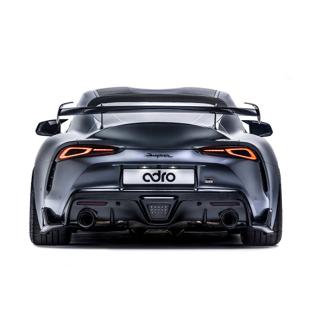 ADRO Toyota GR Supra AT-R2 Carbon Fiber Swan Neck Wing