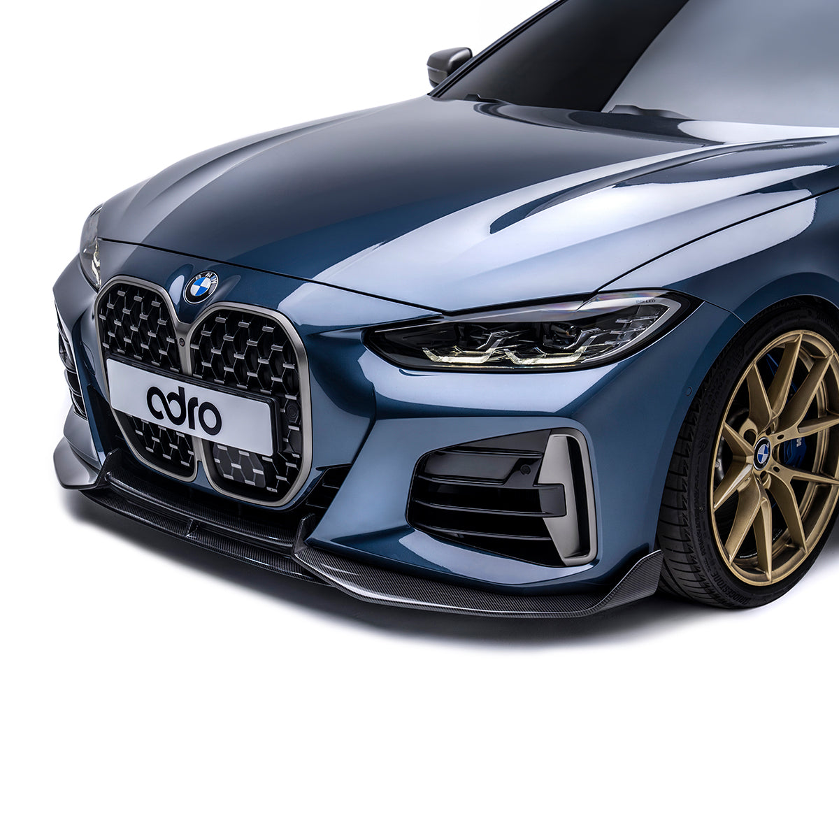 ADRO BMW G22 (LCI) M440i Carbon Fiber Front Lip (2023+)