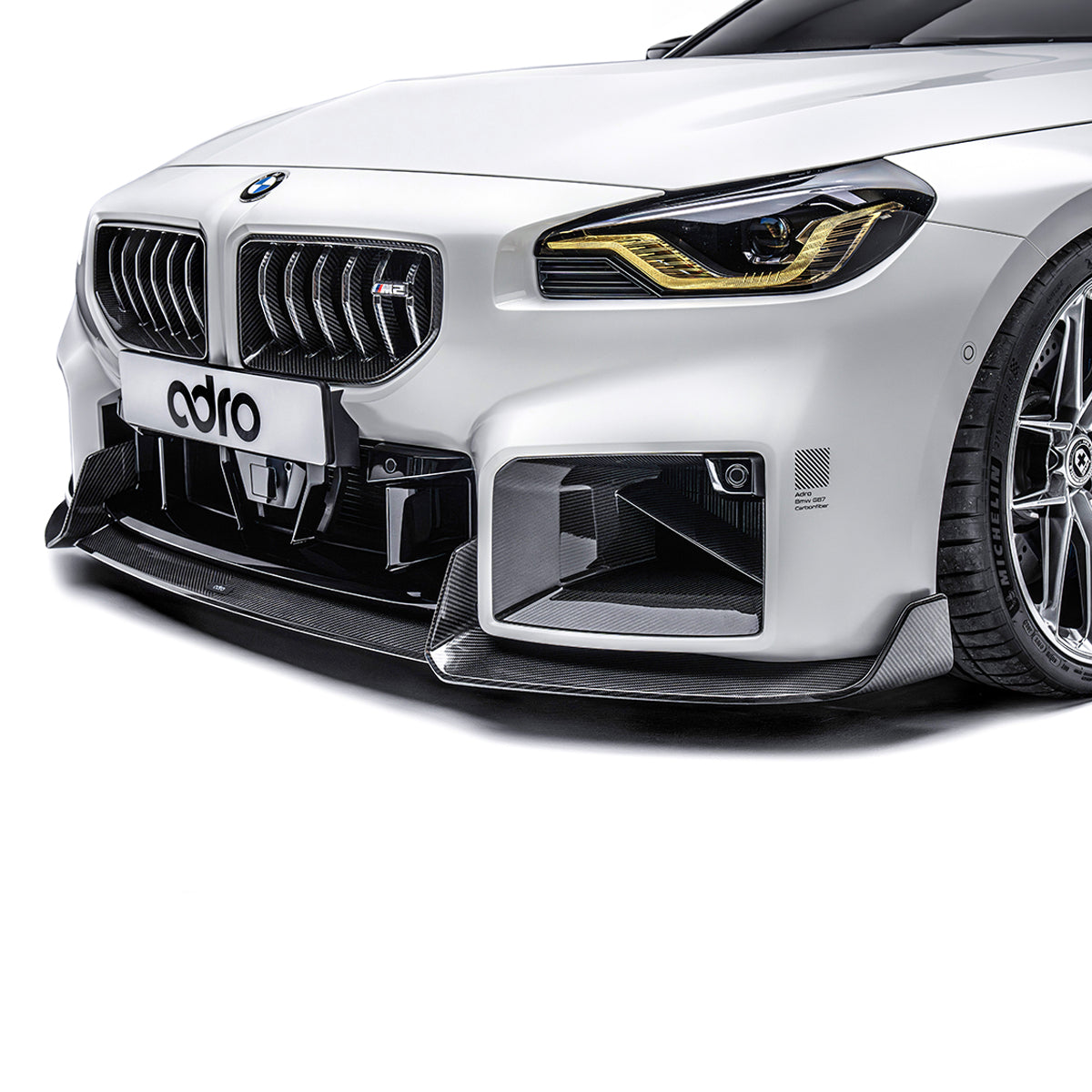 ADRO BMW G87 M2 Carbon Fiber Front Lip