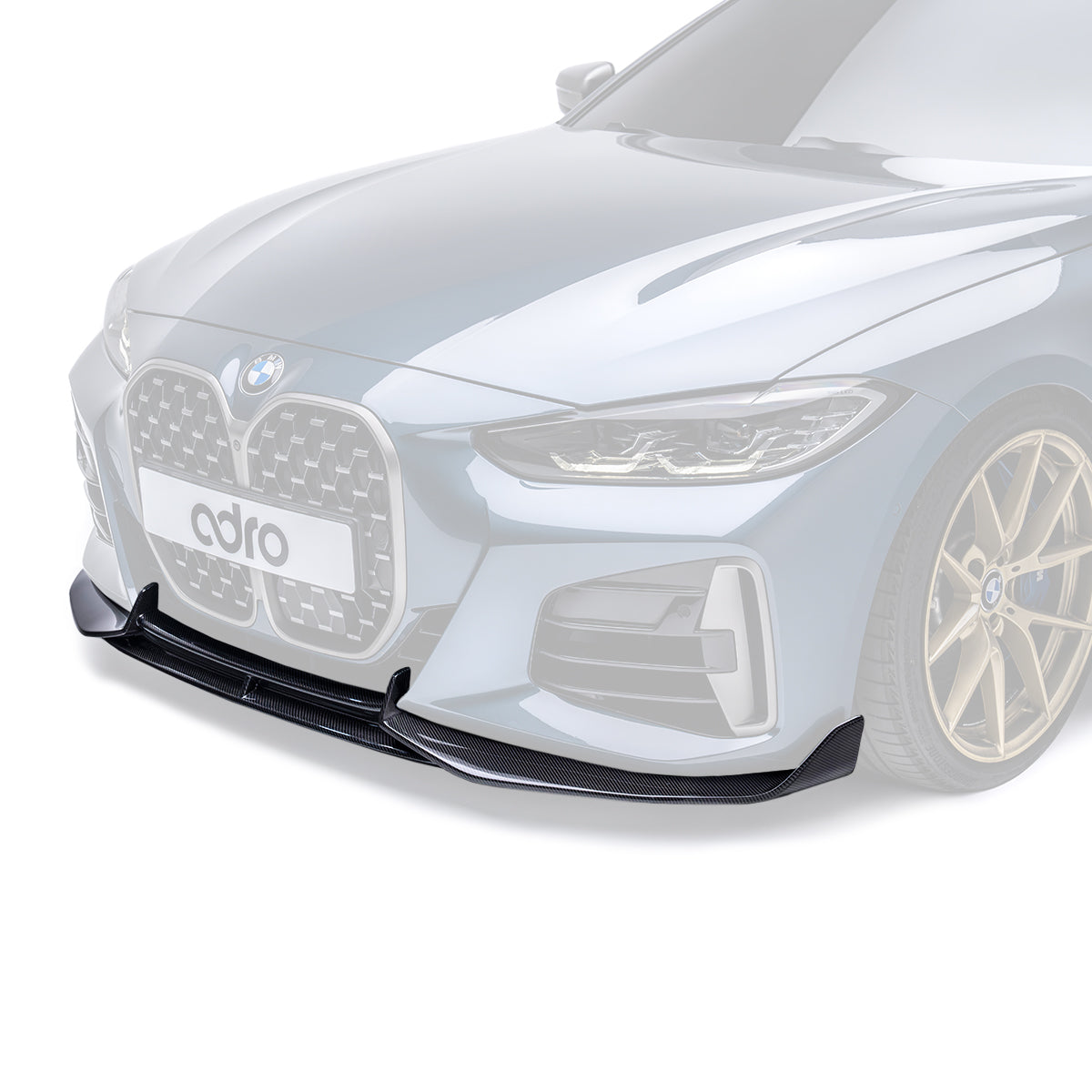 ADRO BMW G22 (LCI) M440i Carbon Fiber Front Lip (2023+)