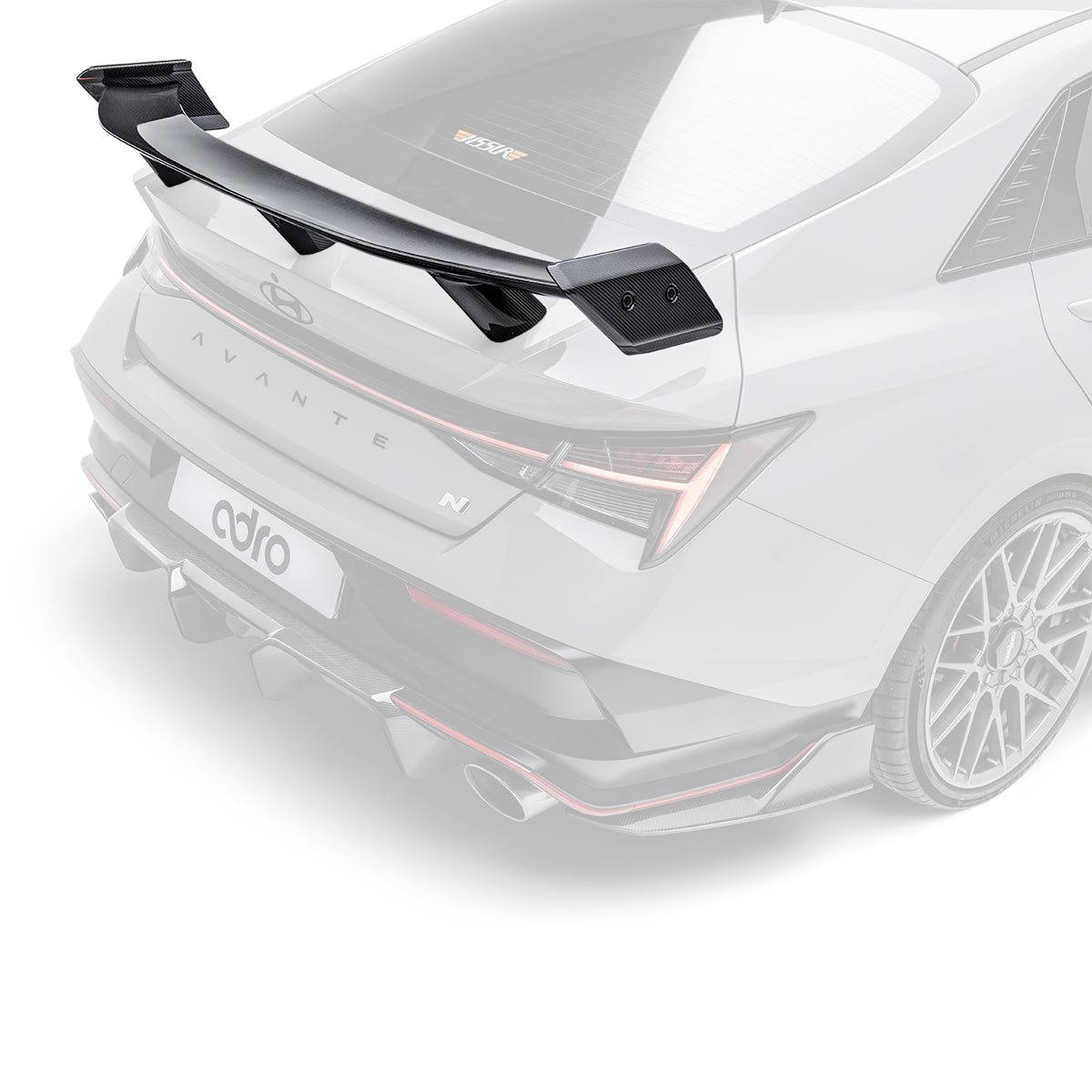 ADRO Hyundai Elantra N Carbon Fiber Spoiler V2 (2024+)