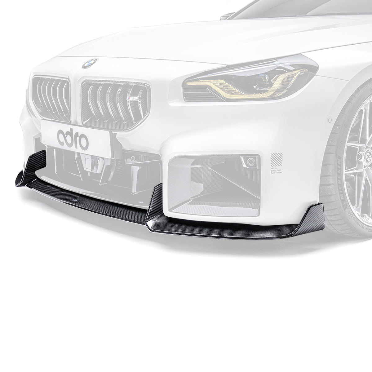 ADRO BMW G87 M2 Carbon Fiber Front Lip