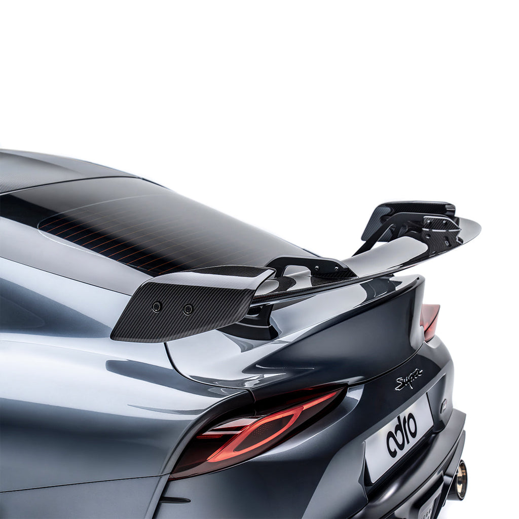 ADRO Toyota GR Supra AT-R2 Carbon Fiber Swan Neck Wing