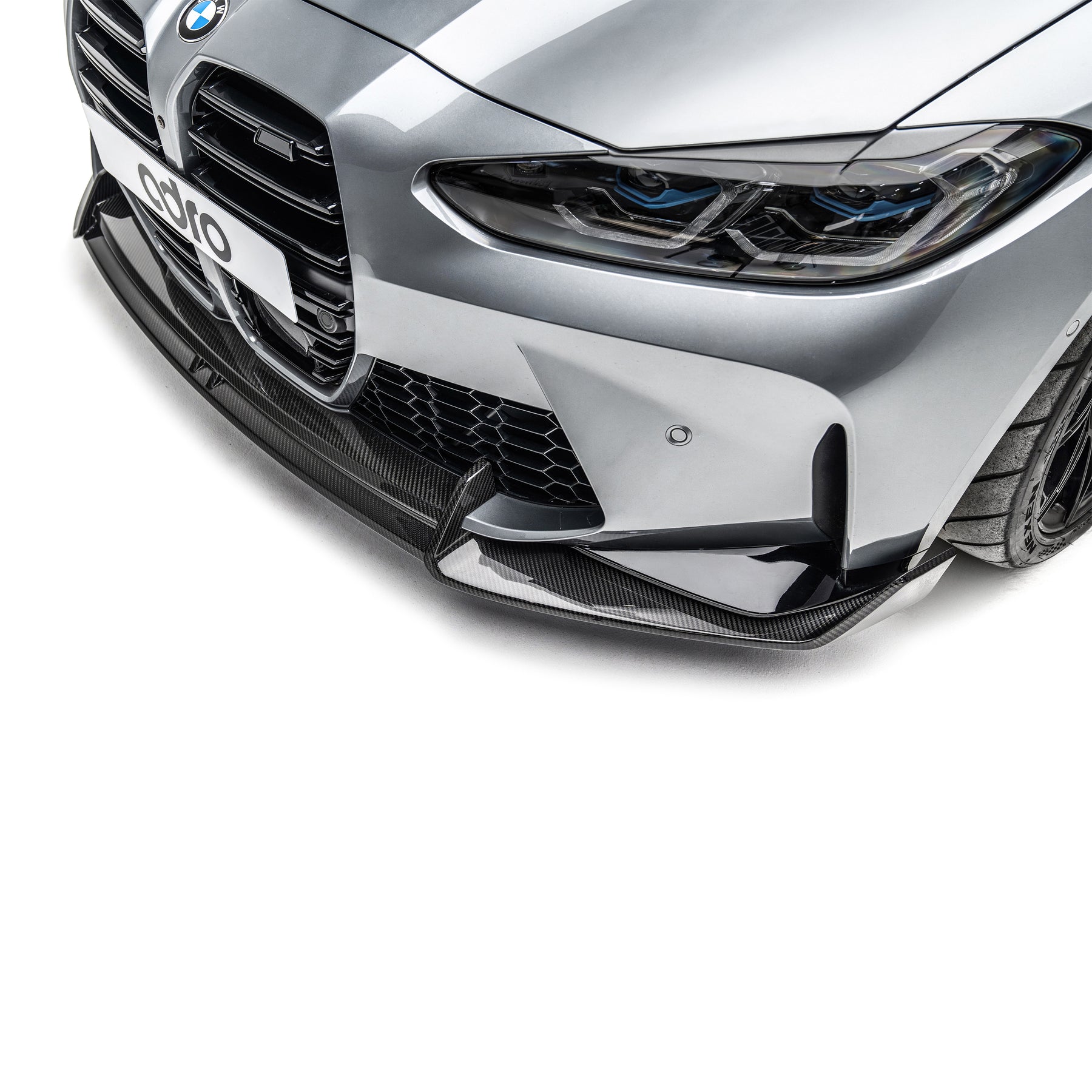 ADRO BMW G8X M3/M4 Carbon Fiber Front Lip (Stock Bumper)