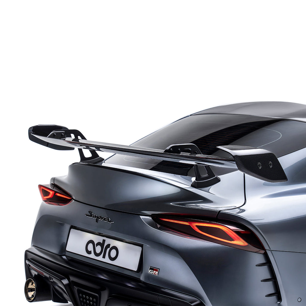 ADRO Toyota GR Supra AT-R2 Carbon Fiber Swan Neck Wing