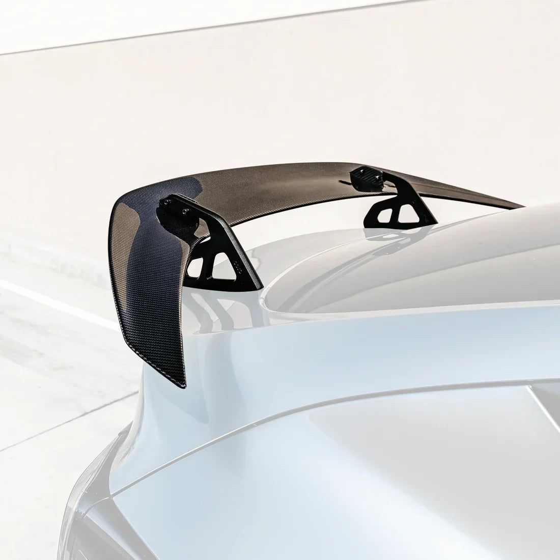 ADRO Tesla Model Y AT-S Carbon Fiber Swan Neck Wing (2020-2024)