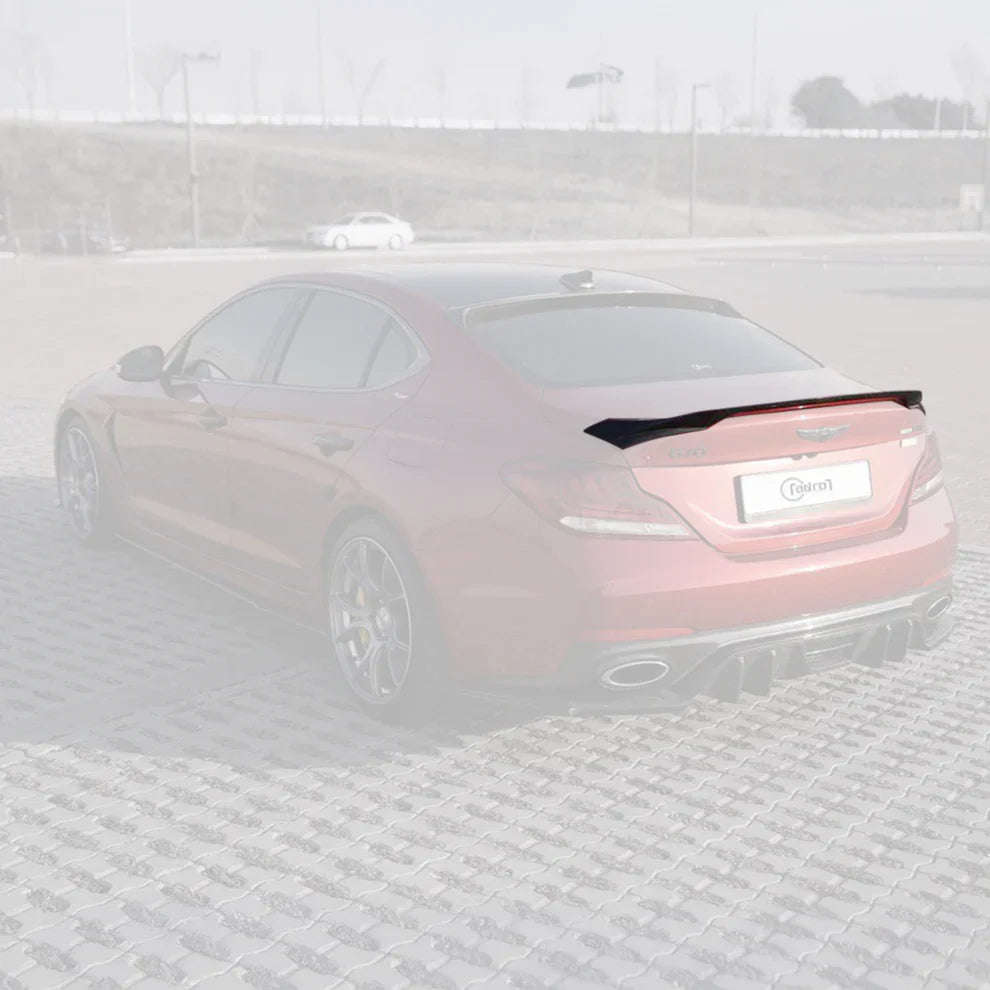 ADRO Genesis G70 Carbon Fiber Trunk Spoiler V2 (2019-2021)
