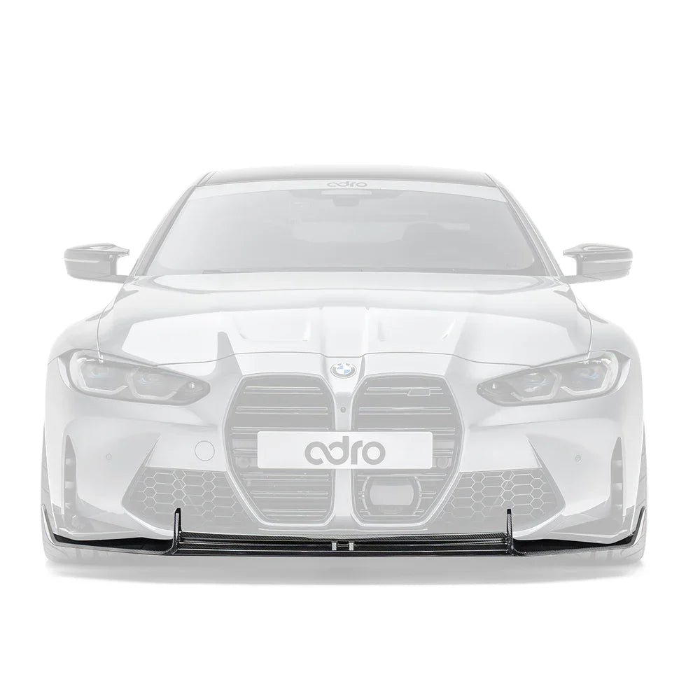 ADRO BMW G8X M3/M4 Carbon Fiber Front Lip (Stock Bumper)