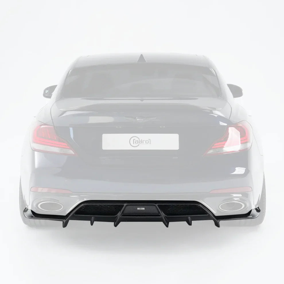 ADRO Genesis G70 Carbon Fiber Rear Diffuser V3 (2019-2021)