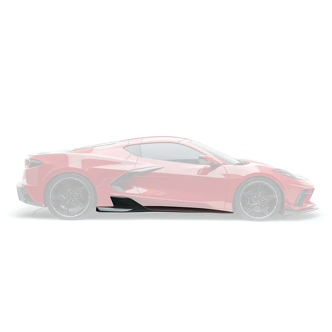 ADRO Chevrolet Corvette C8 Carbon Fiber Side Skirts