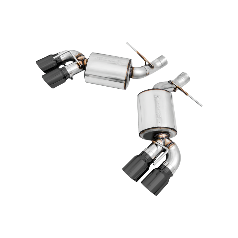 AWE Tuning Touring Edition Axle-back Exhaust w/Quad Diamond Black Tips - 16-19 Chevrolet Camaro SS