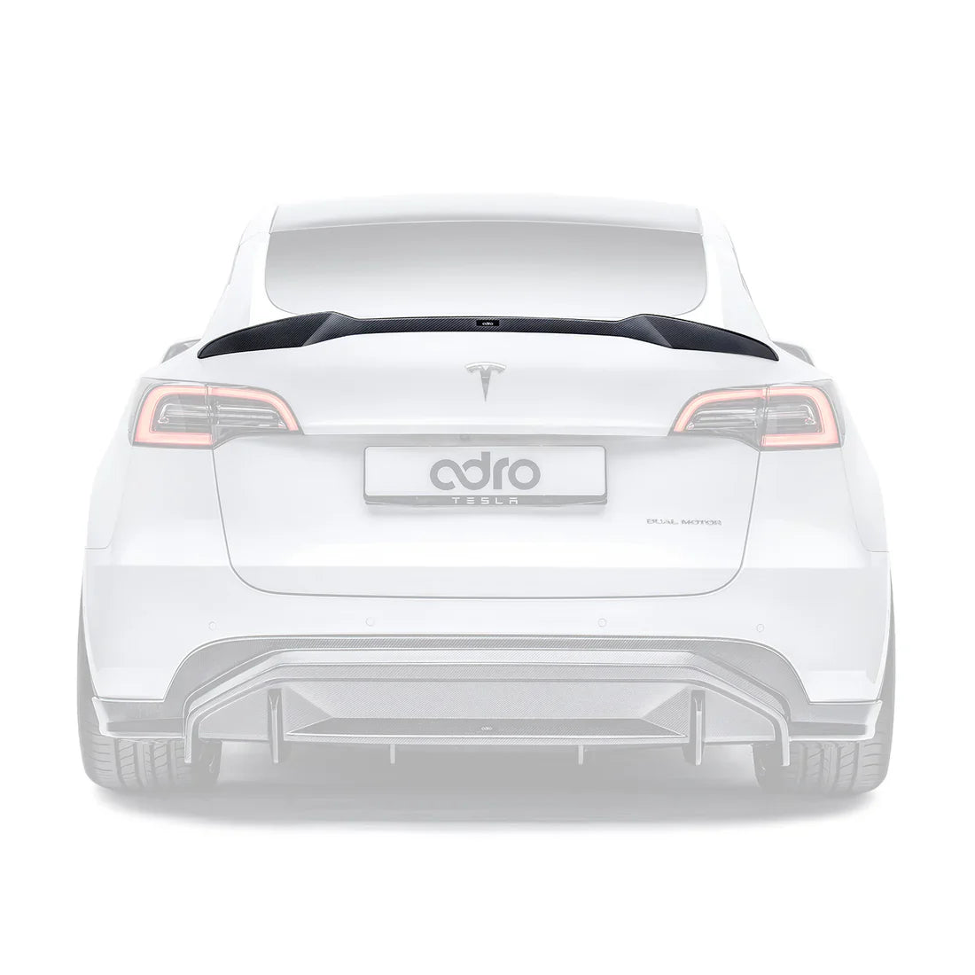 ADRO Tesla Model Y Carbon Fiber Rear Spoiler V2