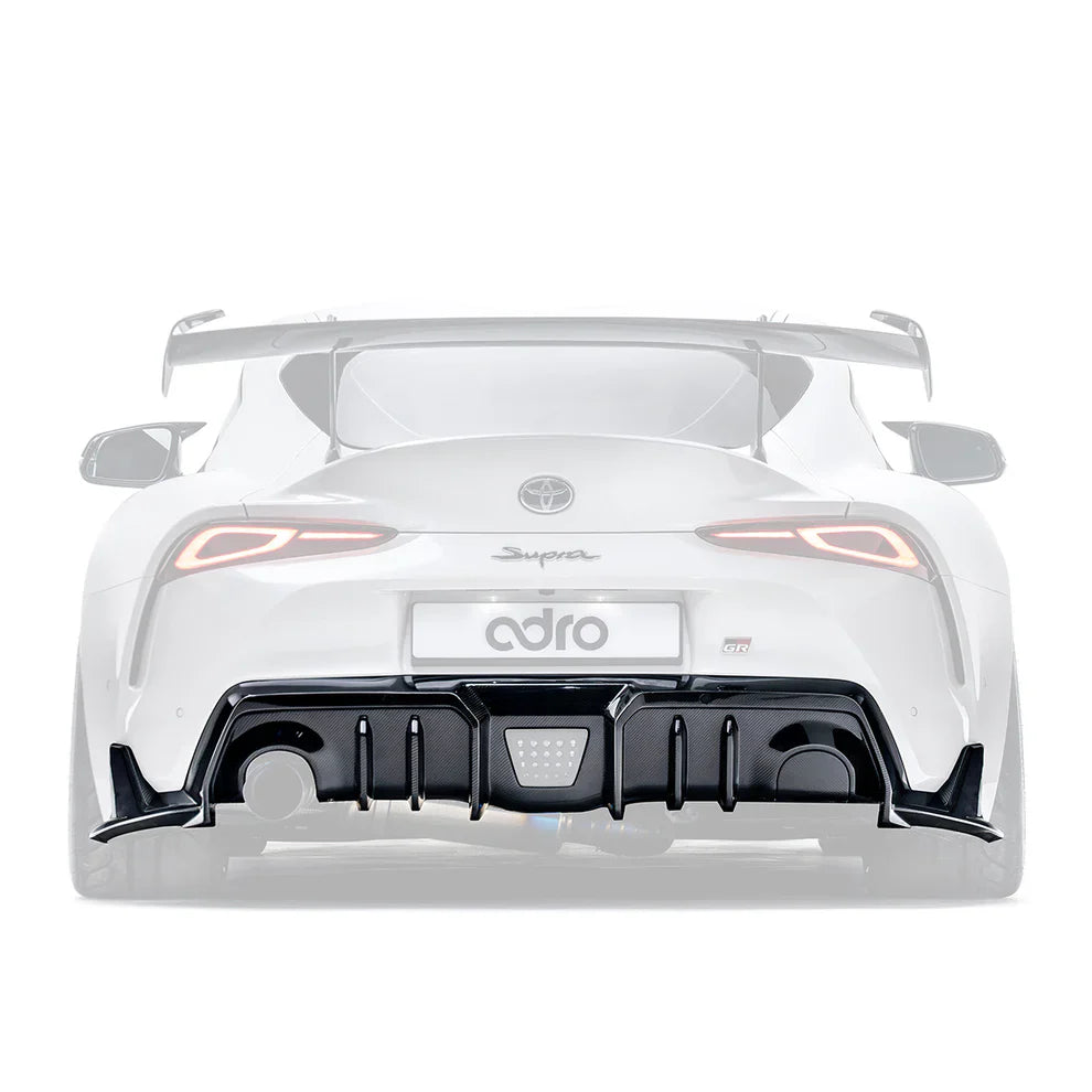 ADRO Toyota GR Supra Carbon Fiber Rear Diffuser