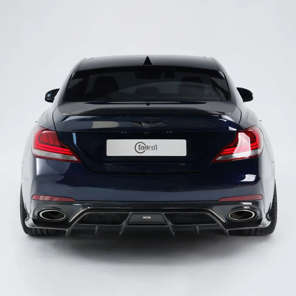 ADRO Genesis G70 Carbon Fiber Rear Diffuser V3 (2019-2021)