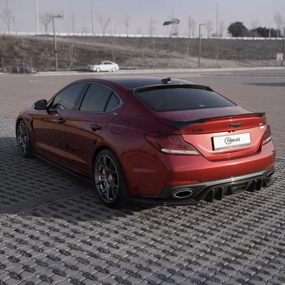 ADRO Genesis G70 Carbon Fiber Trunk Spoiler V2 (2019-2021)