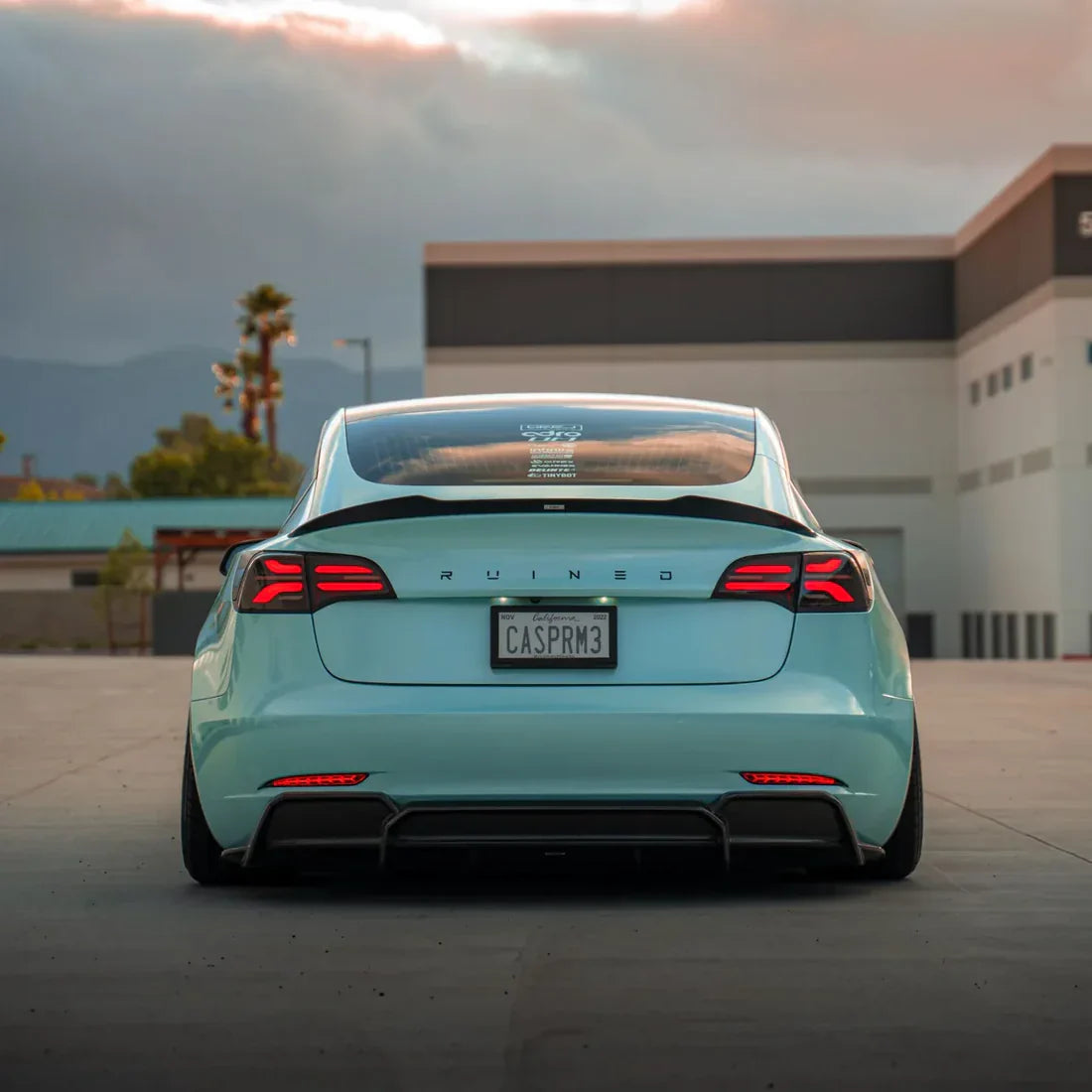 ADRO Tesla Model 3 Carbon Fiber Rear Spoiler V2 (2017-2023)