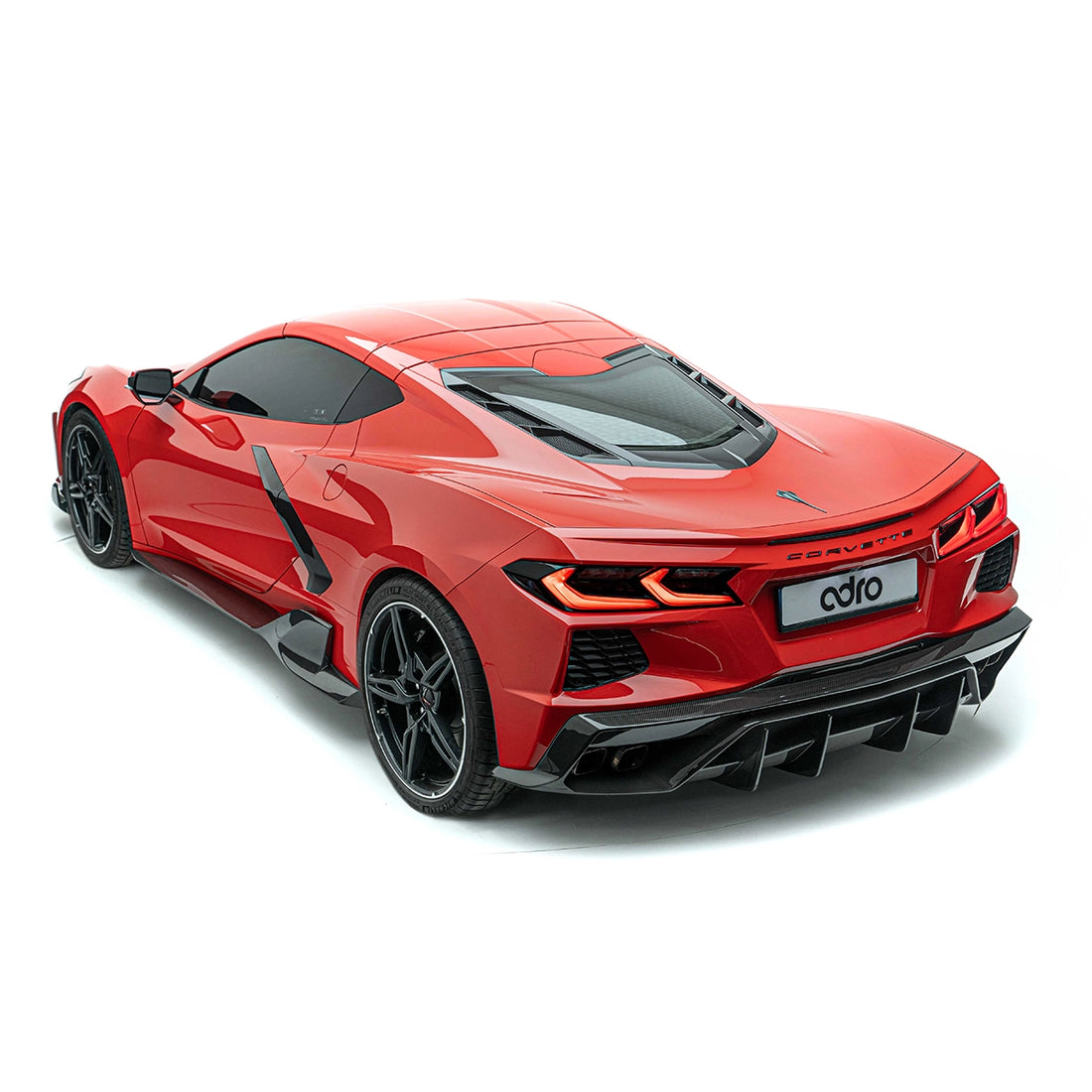 ADRO Chevrolet Corvette C8 Carbon Fiber Rear Diffuser