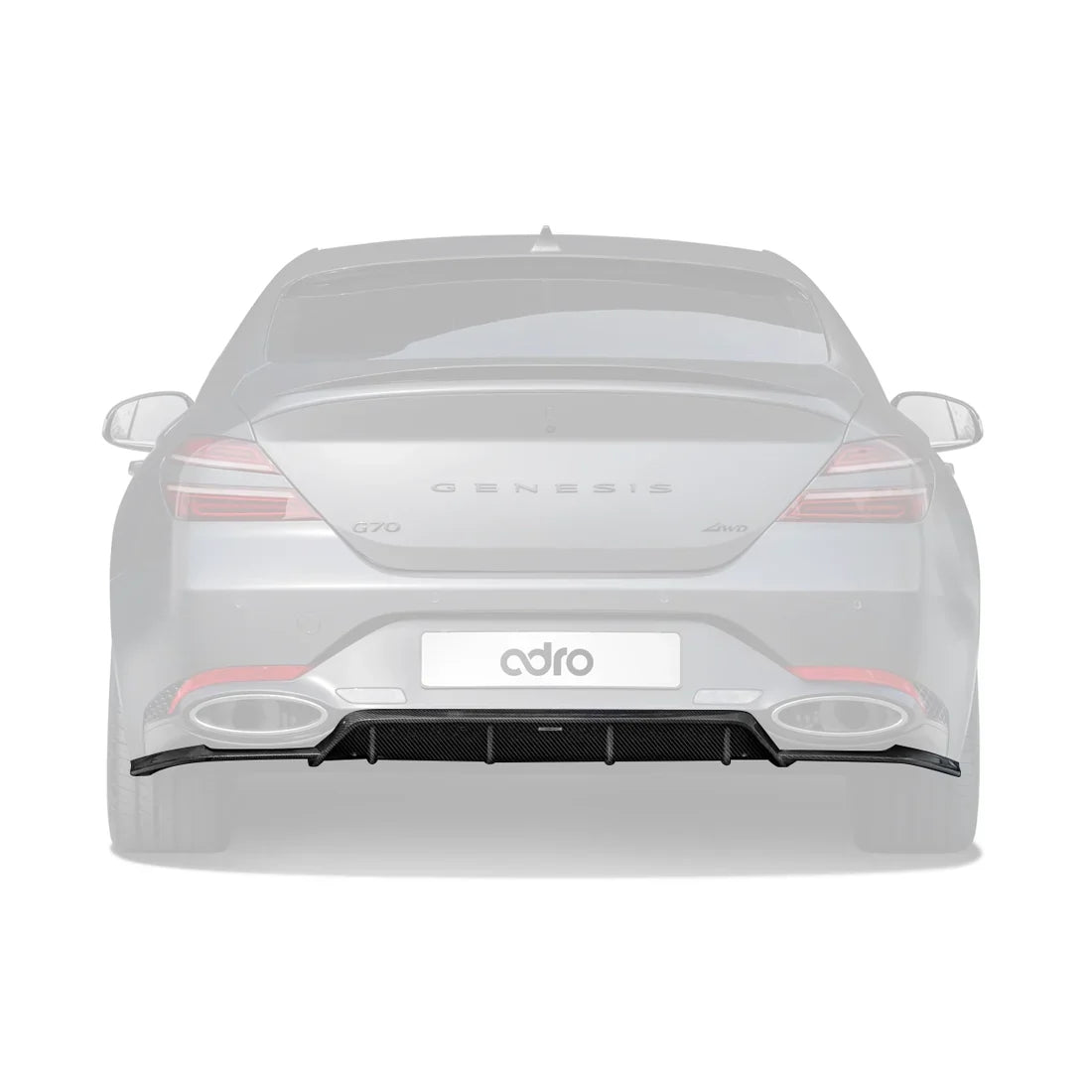ADRO Genesis G70 Facelift Rear Diffuser (2022+)