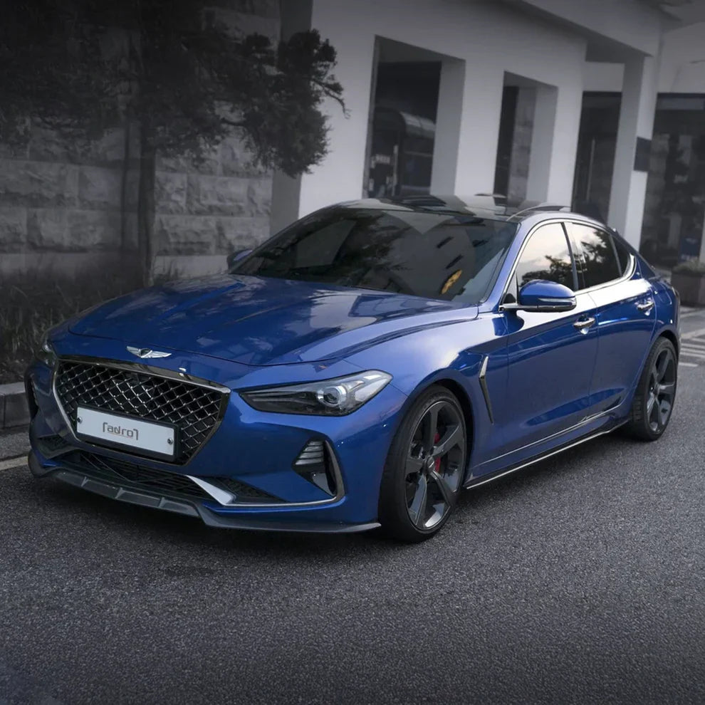 ADRO Genesis G70 Carbon Fiber Front Lip V2 (2019-2021)