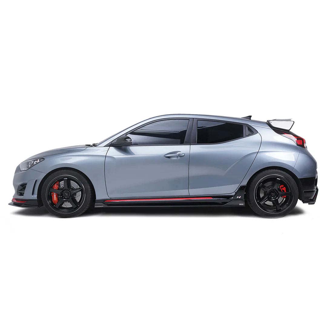 ADRO Hyundai Veloster N Carbon Fiber Side Skirts V2 (2019-2022)