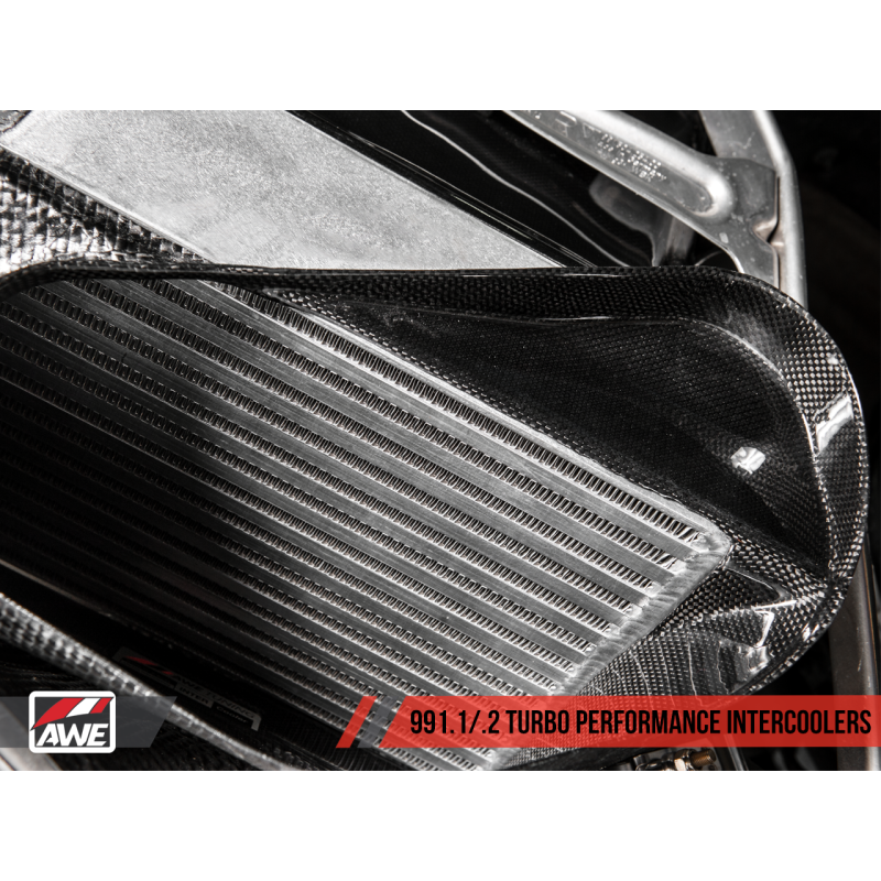 AWE Tuning Porsche 991 (991.2) Turbo/Turbo S Performance Intercooler Kit