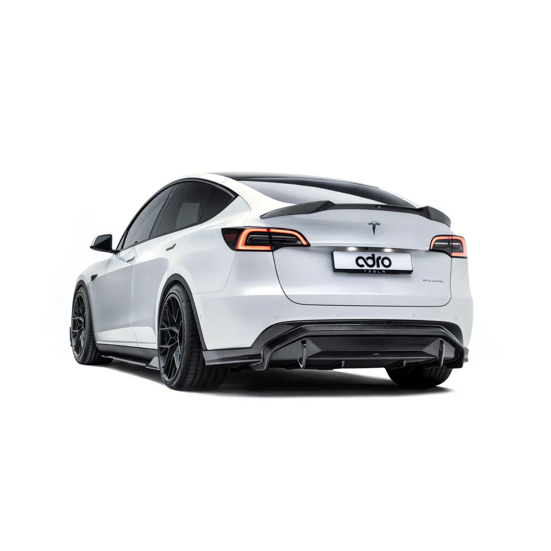 ADRO Tesla Model Y Carbon Fiber Rear Diffuser V2