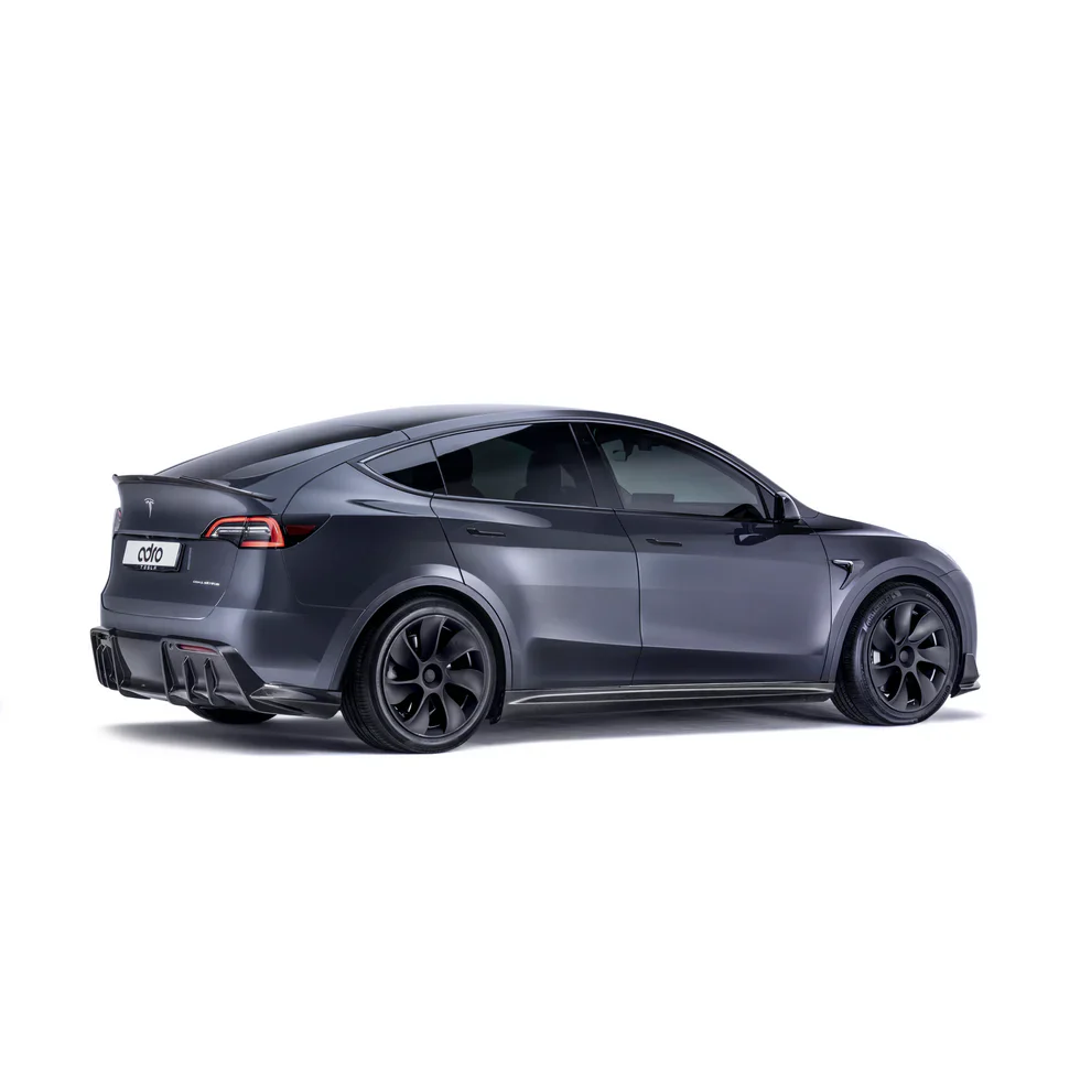 ADRO Tesla Model Y Carbon Fiber Side Skirts (2020-2024)