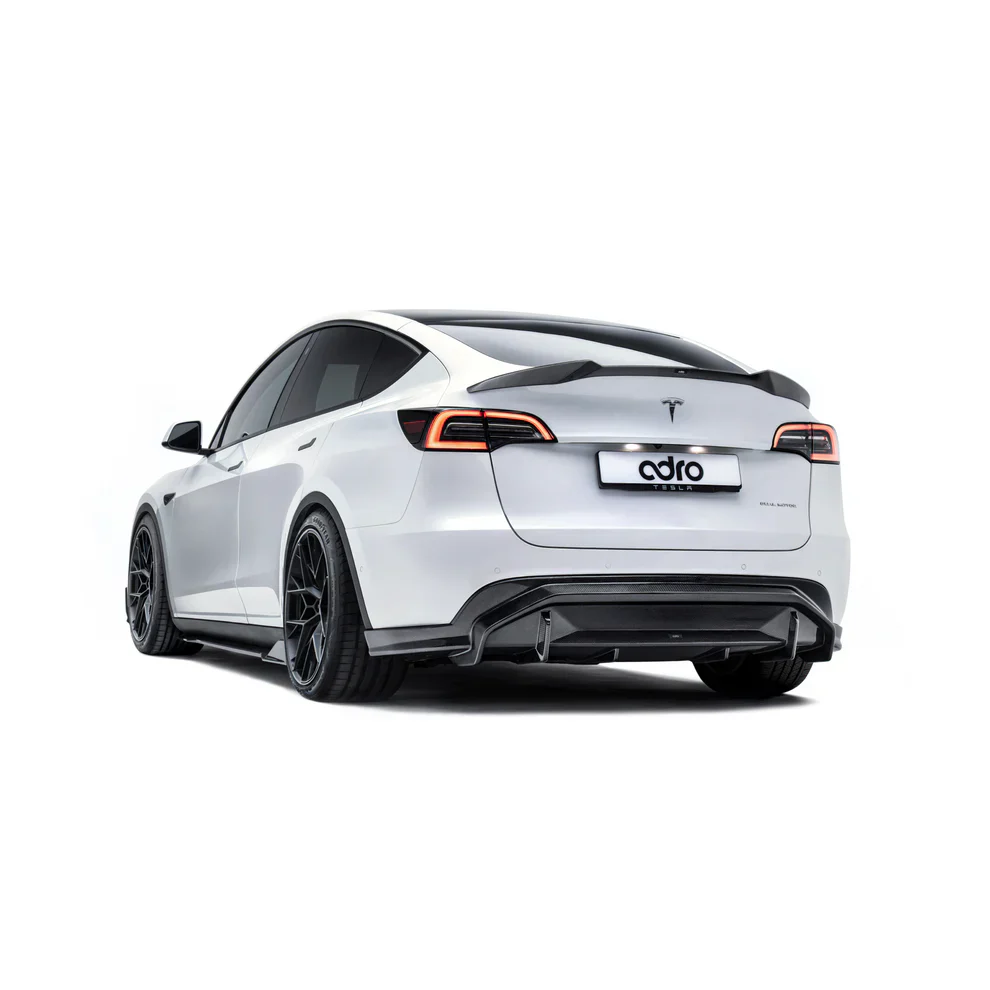 ADRO Tesla Model Y Carbon Fiber Side Skirts V2
