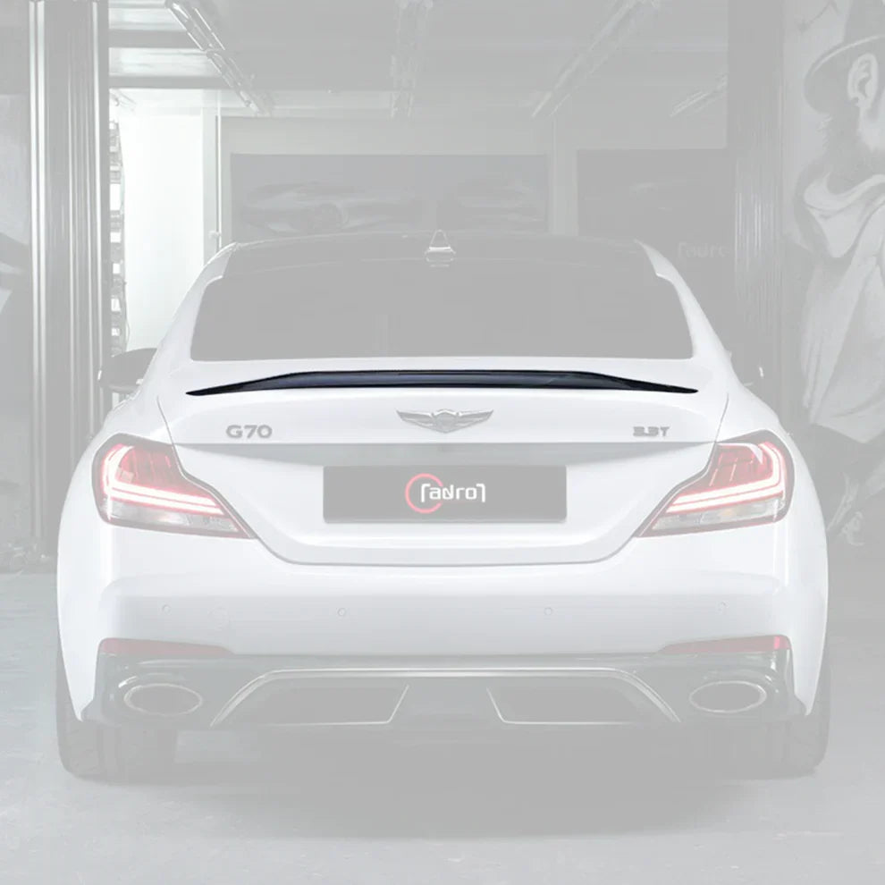 ADRO Genesis G70 Carbon Fiber Trunk Spoiler V1 (2019-2021)