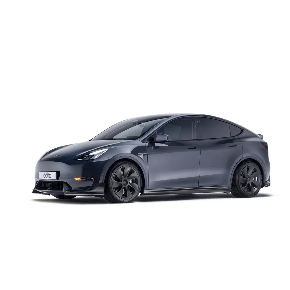 ADRO Tesla Model Y Carbon Fiber Side Skirts (2020-2024)