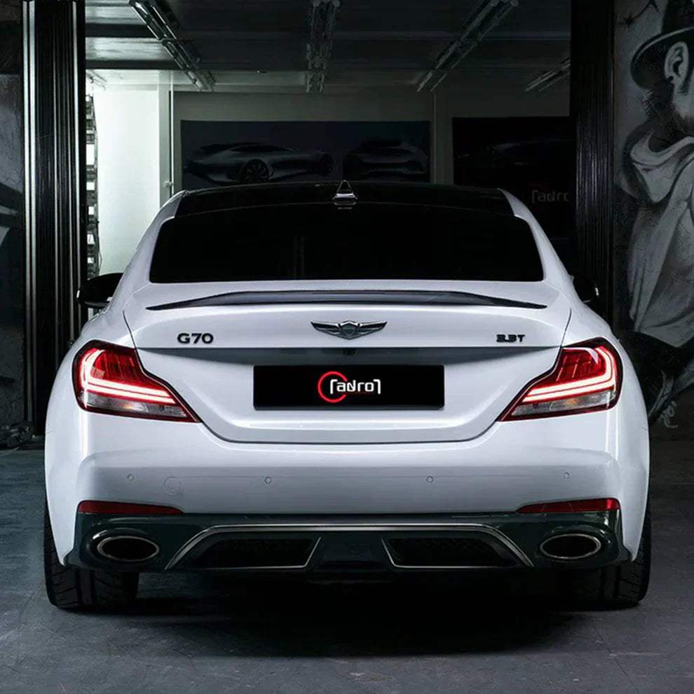 ADRO Genesis G70 Carbon Fiber Trunk Spoiler V1 (2019-2021)