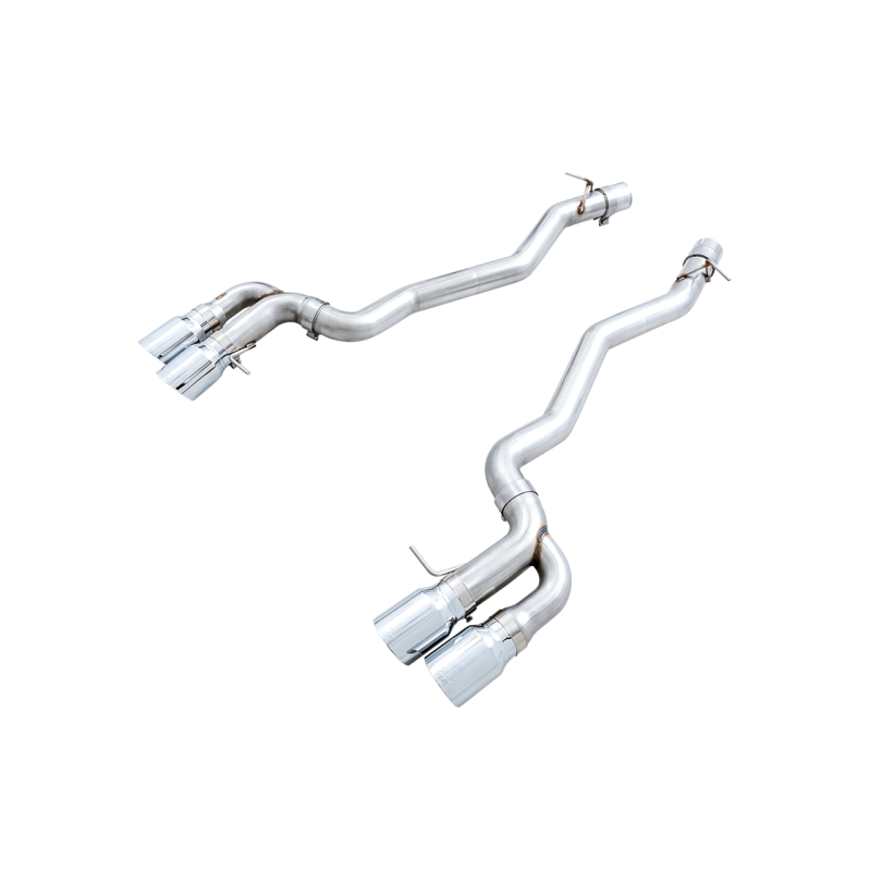 AWE Tuning Track Edition Axle-back Exhaust w/Chrome Silver Tips - 18-19 BMW M5 (F90) 4.4T AWD