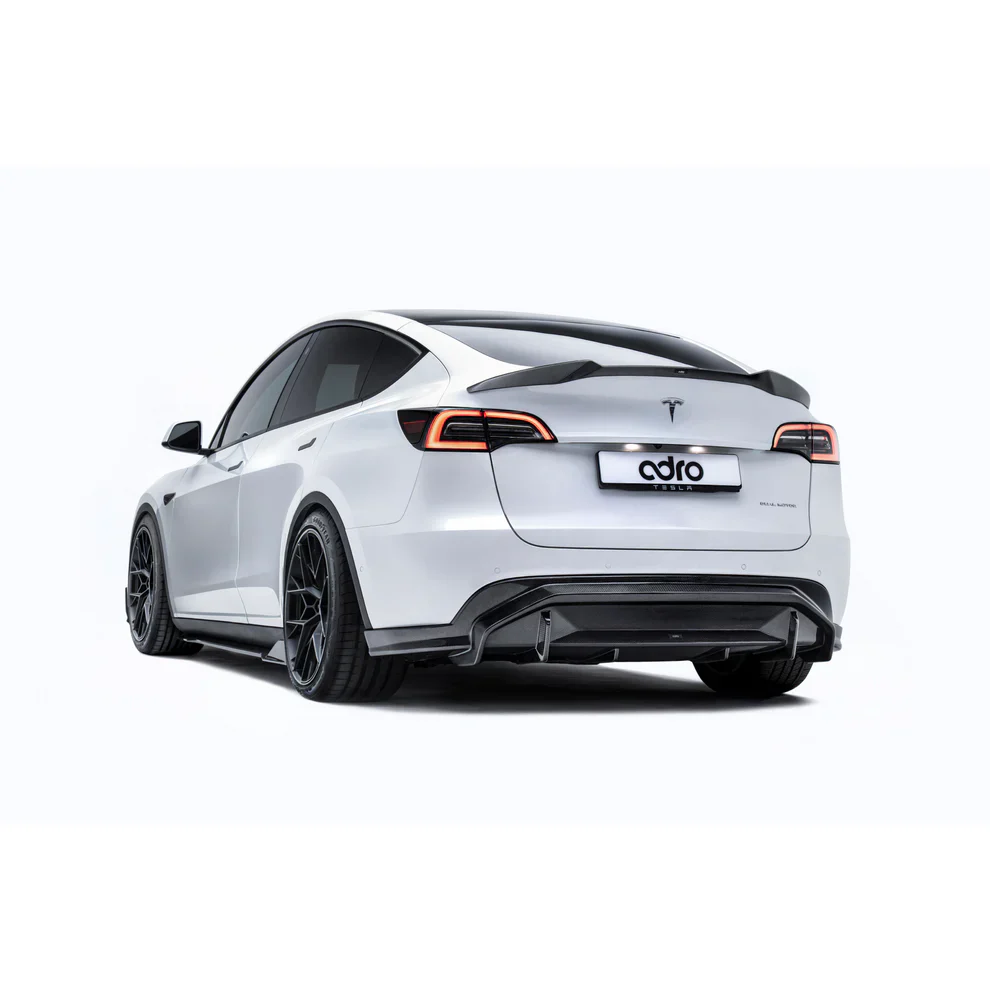 ADRO Tesla Model Y Carbon Fiber Front Lip V2