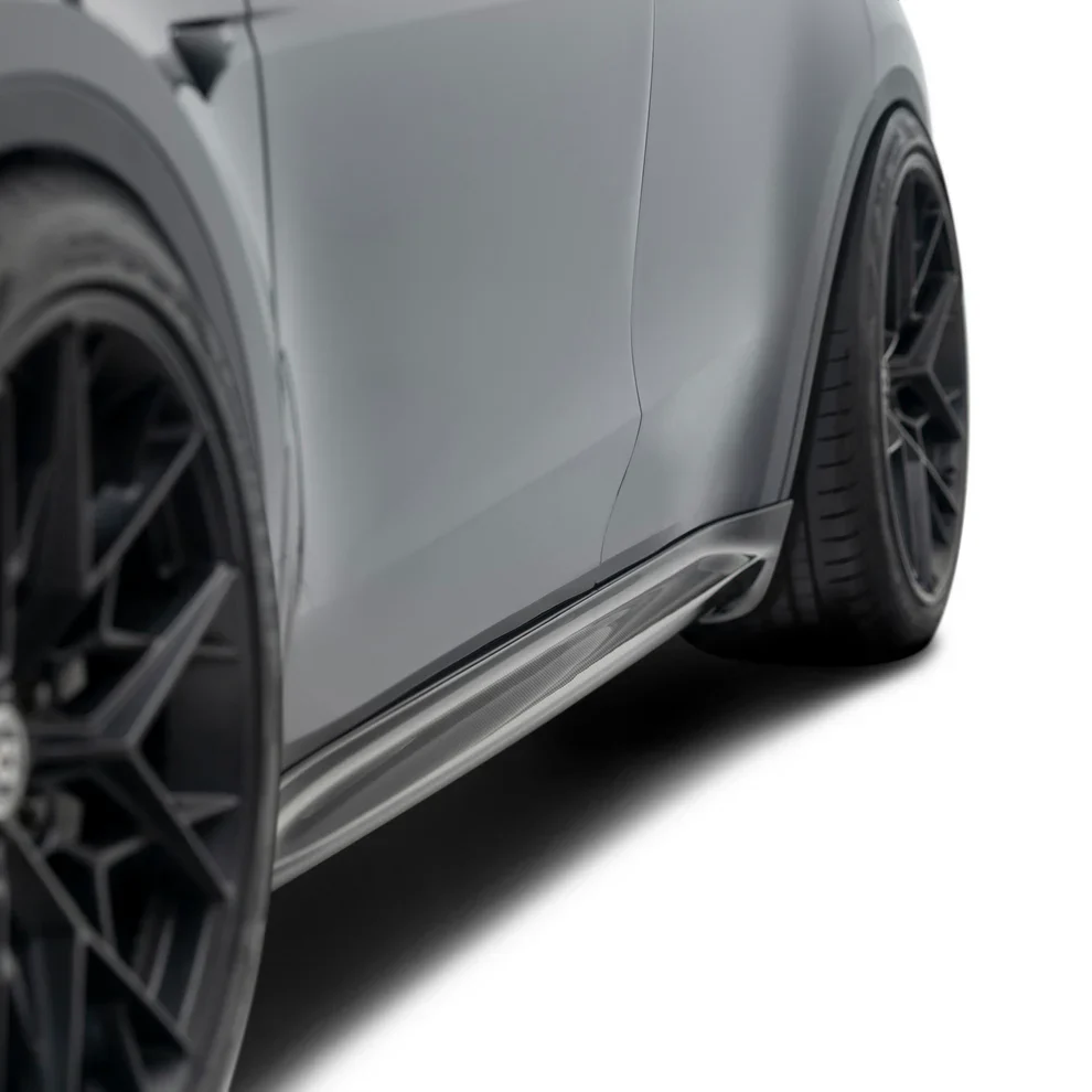 ADRO Tesla Model Y Carbon Fiber Side Skirts (2020-2024)