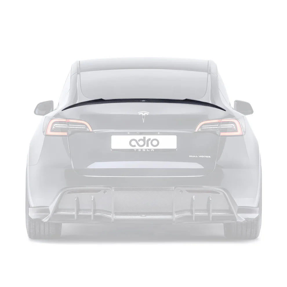 ADRO Tesla Model Y Carbon Fiber Spoiler (2020-2024)