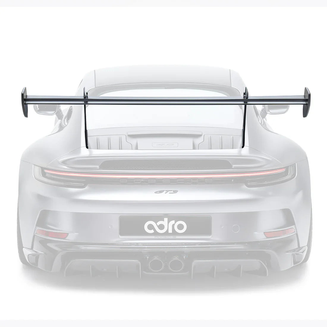 ADRO Porsche 992.1 GT3 Carbon Fiber AT-P Swan Neck Wing