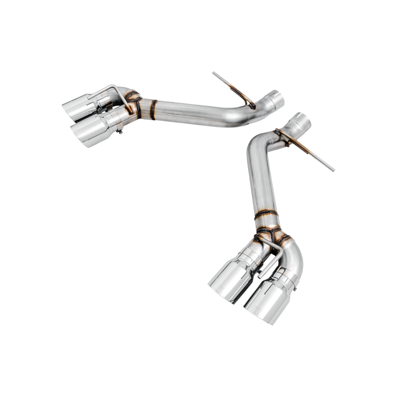 AWE Tuning Track Edition Axle-back Exhaust w/Quad Chrome Silver Tips - 16-19 Chevrolet Camaro SS