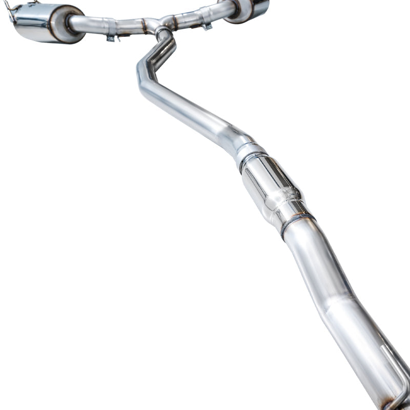 AWE Tuning 2022+ Honda Civic Si FE1 FWD Touring Edition Catback Exhaust - Dual Diamond Black Tips