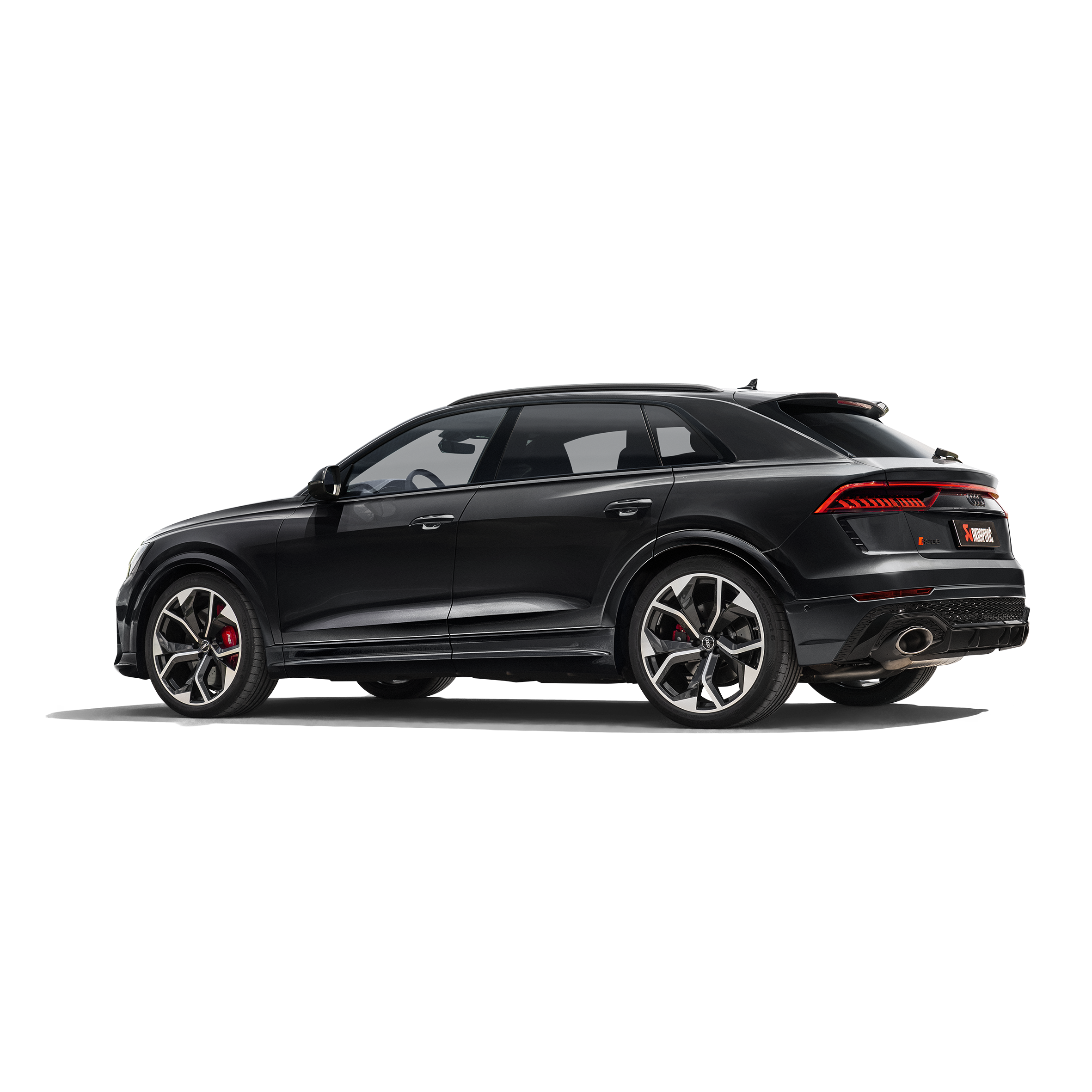 Akrapovič Evolution Line Catback Exhaust (Titanium) w/Carbon Tips - 2020+ Audi RSQ8