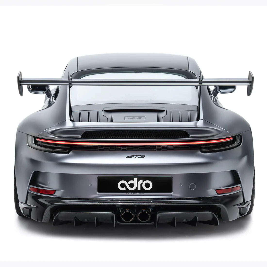 ADRO Porsche 992.1 GT3 Carbon Fiber AT-P Swan Neck Wing