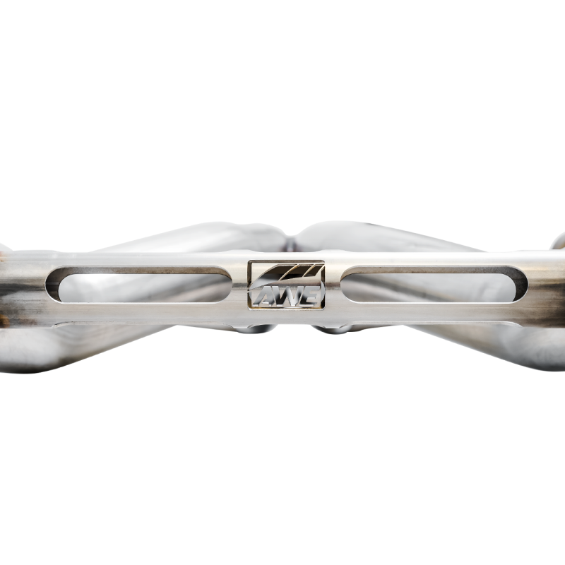 AWE Tuning Touring Edition Res Cat-Back Exhaust w/Quad Chrome Silver Tips - 16-19 Chevy Camaro SS