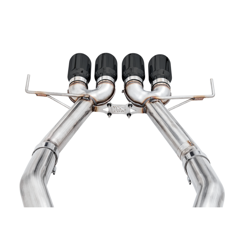 AWE Tuning Track Edition Axle-Back Exhaust w/Black Tips - 14-19 Chevy Corvette C7 Z06/ZR1