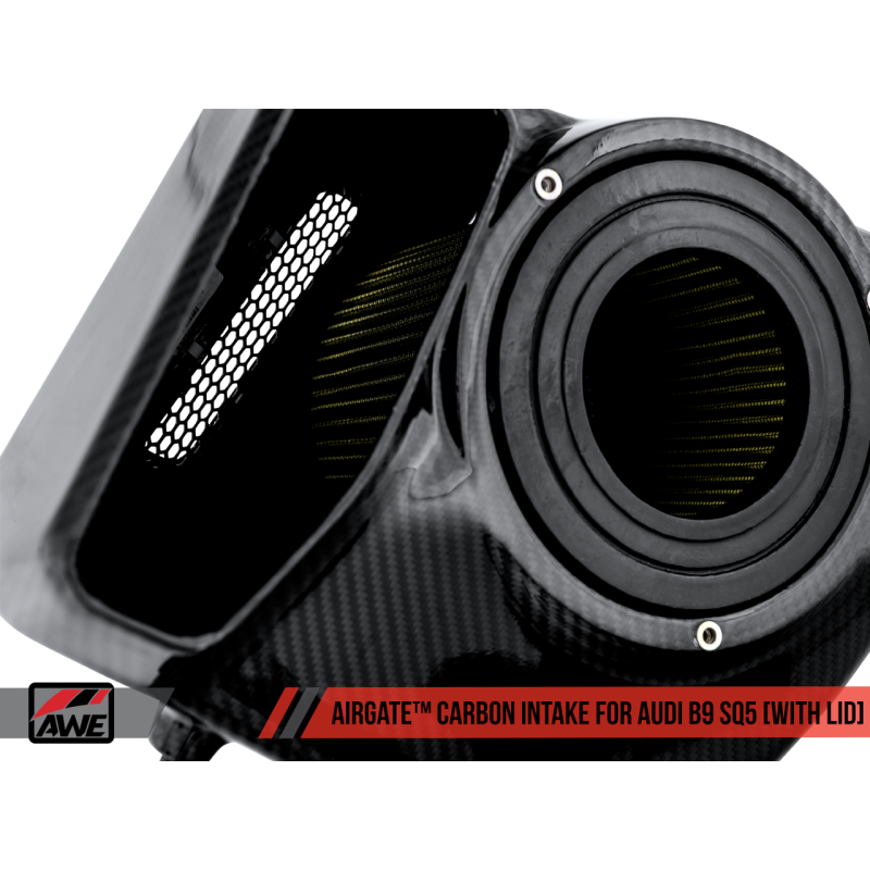 AWE Tuning Audi B9 SQ5 3.0T AirGate Carbon Fiber Intake w/ Lid