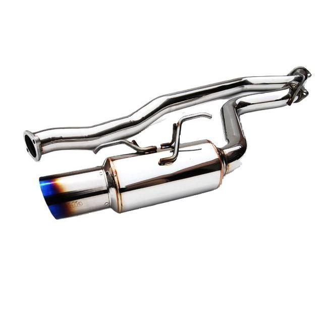 Invidia Racing Titanium tip Cat-back Exhaust - 08-14 Subaru WRX Hatchback