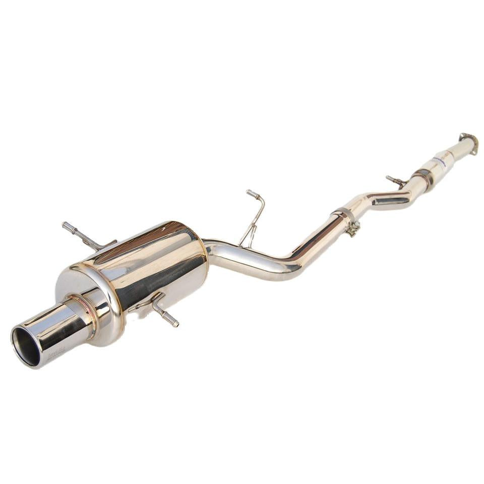Invidia G200 Rolled S.S. Tip Cat-Back Exhaust - 04-08 Subaru Forester XT