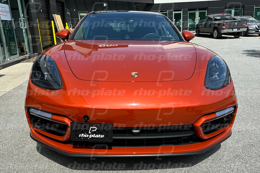 Rho-Plate V2 License Plate Relocator - Porsche Panamera (971) - 2017-2023