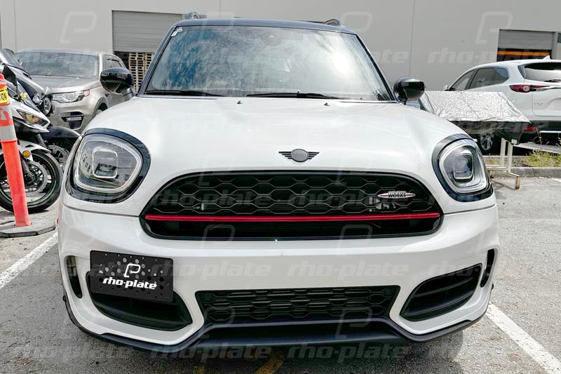 Rho-Plate V2 License Plate Relocator - Mini Countryman S / JCW (F60) - 2018-2024