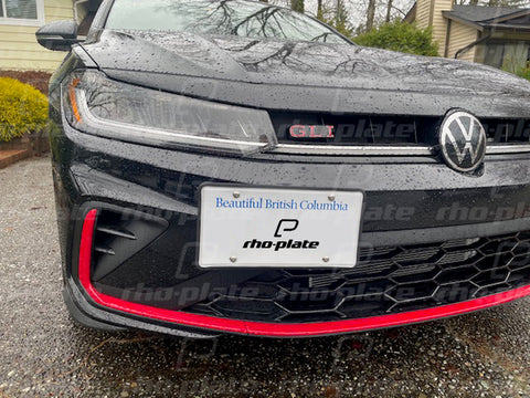 Rho-Plate V2 License Plate Relocator - Volkswagen Jetta / GLI (MK7.5) - 2022-2026