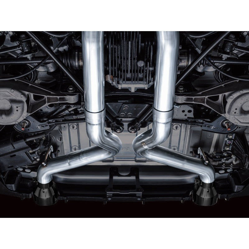 AWE Tuning Track Edition Catback Exhaust System w/ Diamond Black Tips - 2023+ Nissan Z