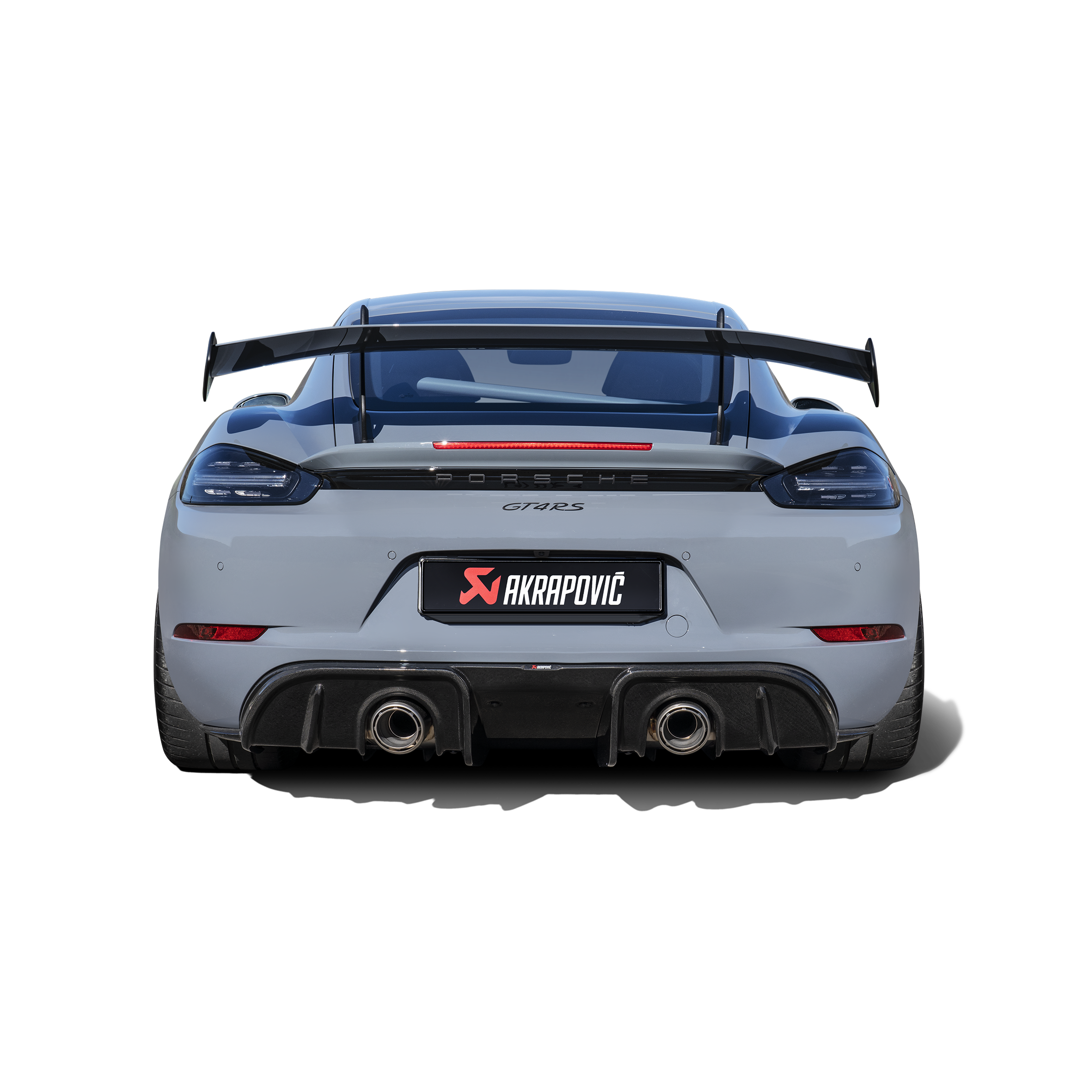 Akrapovič Slip-On Race Line Exhaust (Titanium) - 2022+ Porsche 718 Cayman GT4 RS/Spyder RS